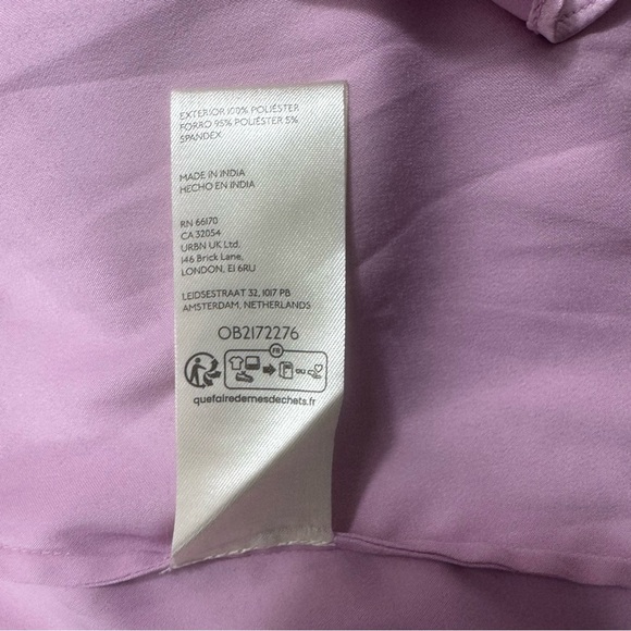 BHLDN Kendall High-Neck Scarf Floral Organza Maxi Dress Medium NEW Formal Event - Picture 15 of 15